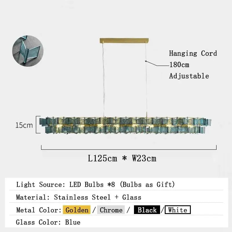Afralia™ Nordic Luxury Living Room Chandelier: Modern American Style Art Lighting Fixtures
