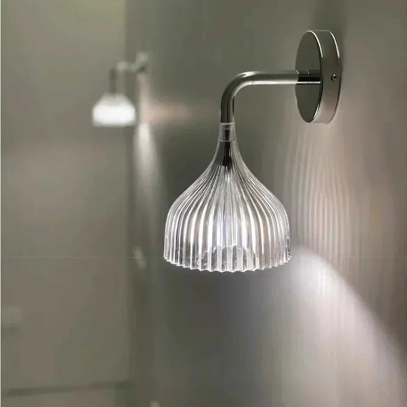 Afralia™ Nordic Cream Style Wall Lamp - Modern Small Bedside Light