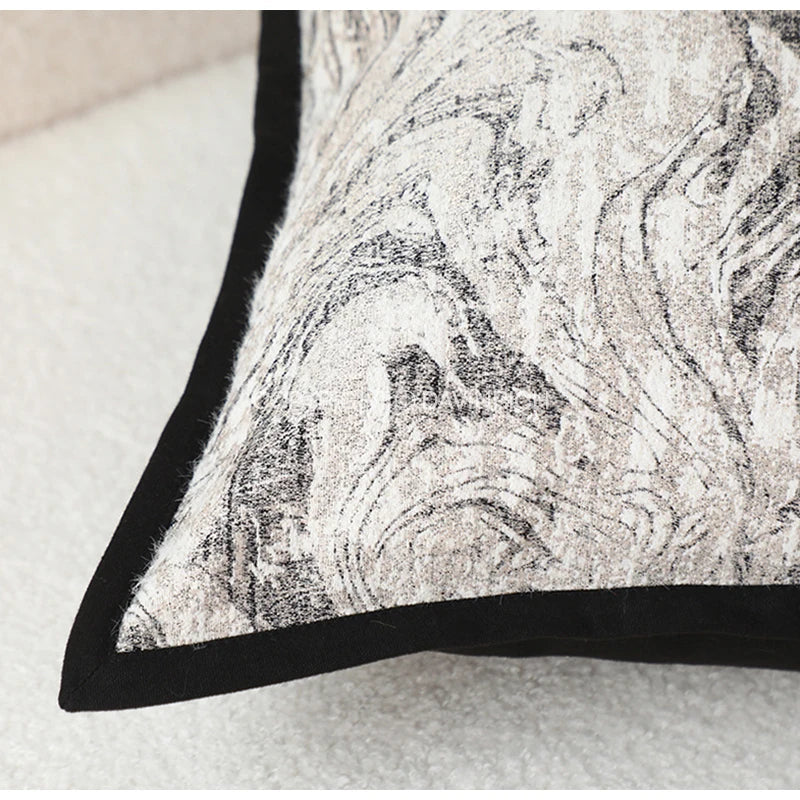 Afralia™ Tweed Lumbar Buckle Pillow Case - Modern Luxury Accents & Upholstery Trends