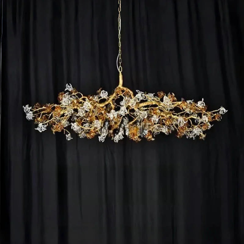 Afralia™ Luxury Villa Crystal Chandelier for Living Room, Bar, and Tea Room