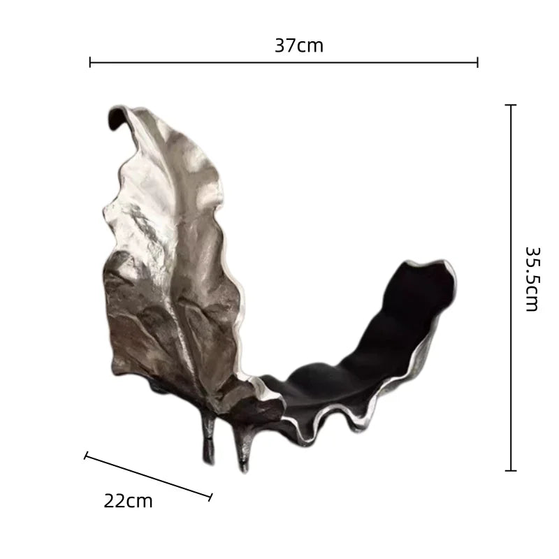 Afralia™ Leaf Tray Resin Bowl: Handcrafted Desktop Storage & Home Decor