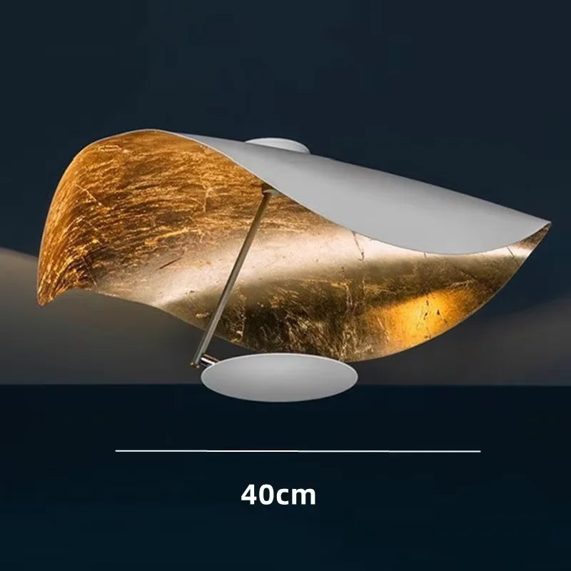 Afralia™ Lederam Manta Pendant - Industrial Retro Style White/Black Ceiling Lamp