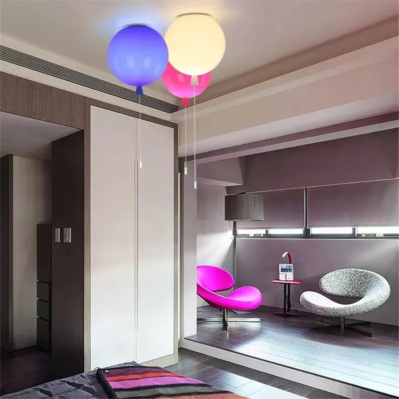 Afralia™ Memory Acrylic Ceiling Lamp for Nordic Style Kids' Room and Bedroom