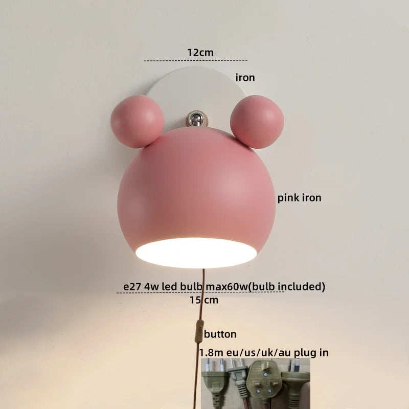 Afralia™ LED Wall Lamp Modern Style Colorful Nordic Bathroom Mirror Light Fixtures