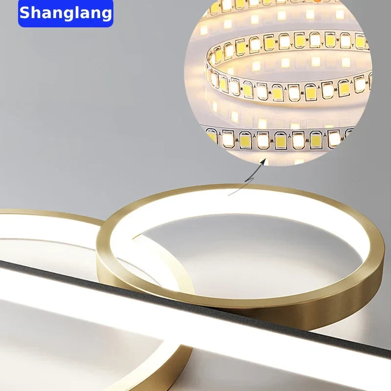 Afralia™ Nordic LED Chandelier: Modern Lighting for Living Room, Dining, Kitchen, Home Décor