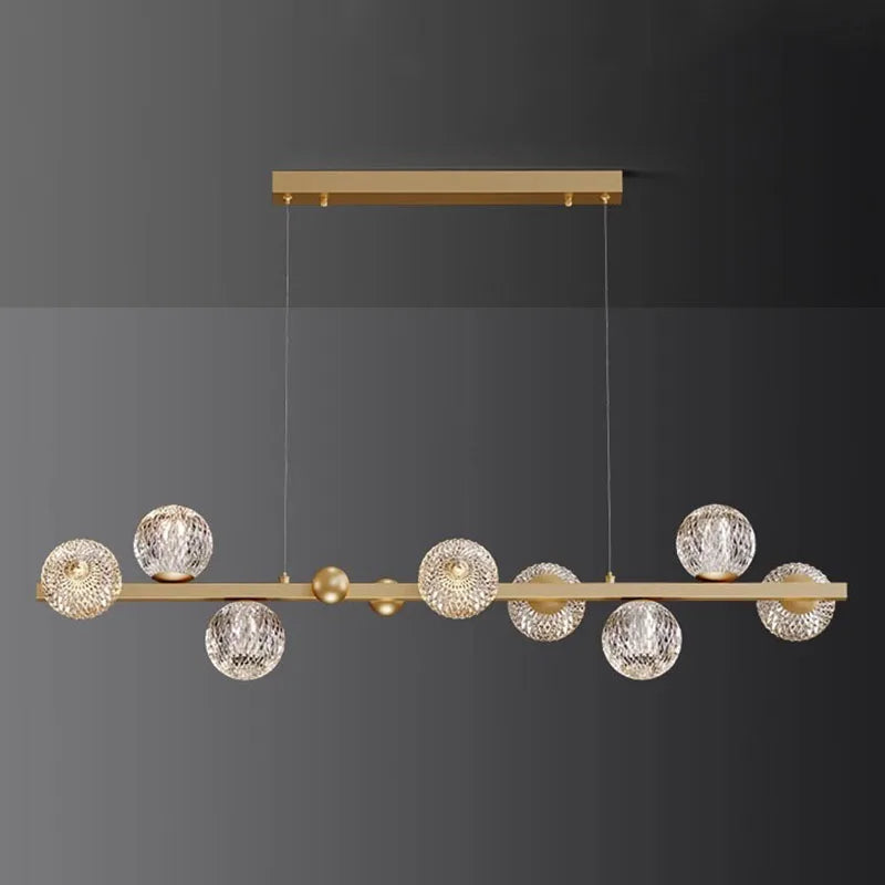 Afralia™ Modern Chandelier Pendant Light for Dining Room Ceiling - Indoor Hanging Lamp