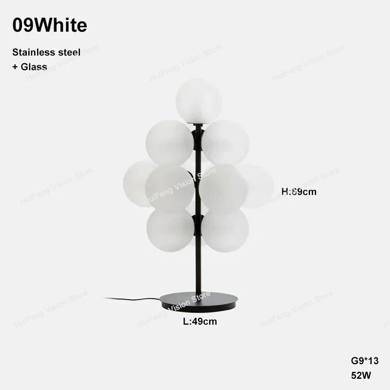 Afralia™ Purple Ripple Grape Ball Lampshade Pendant Chandelier, Modern LED Home Decor Lighting