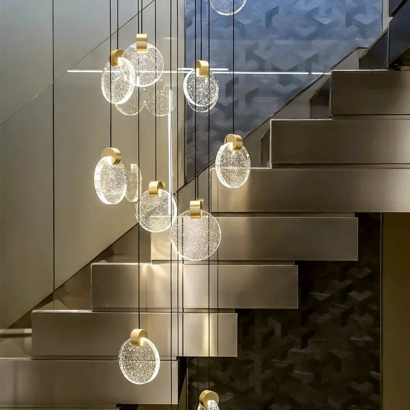 Afralia™ LED Pendant Chandeliers for Modern Home Decor and Indoor Lighting