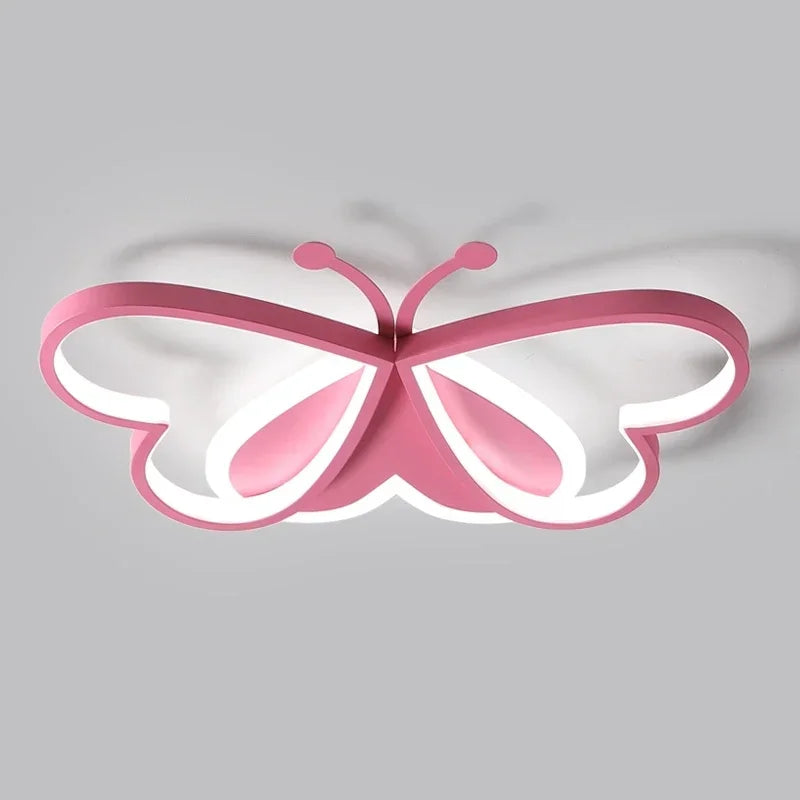Afralia™ Butterfly Ceiling Light: Modern LED Fixture for Living Room, Bedroom, Study, Nursery