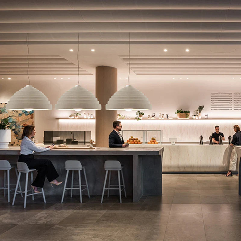 Afralia™ Wabi Sabi LED Pendant Light Nordic Minimalist Chandelier for Home Decor