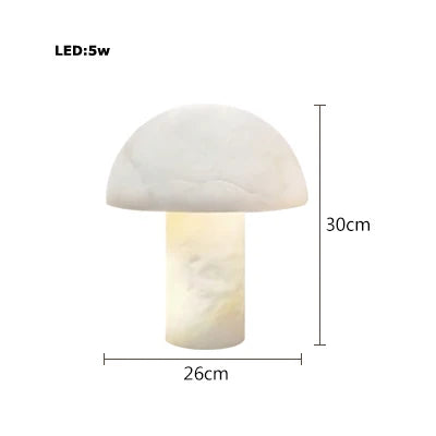 Afralia™ Marble Element Table Lamp - Indoor Desk Light for Bedroom, Study & Home Decor