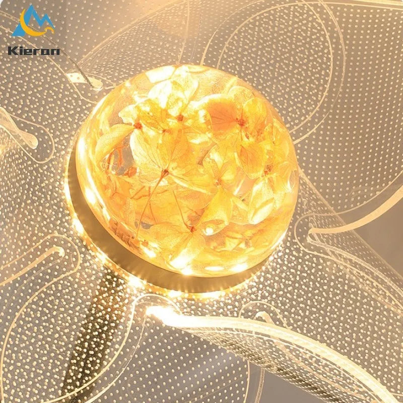 Afralia™ Sunflower LED Wall Lamps, Nordic Modern Flower Wall Lights for Bedroom, Living Room Decor