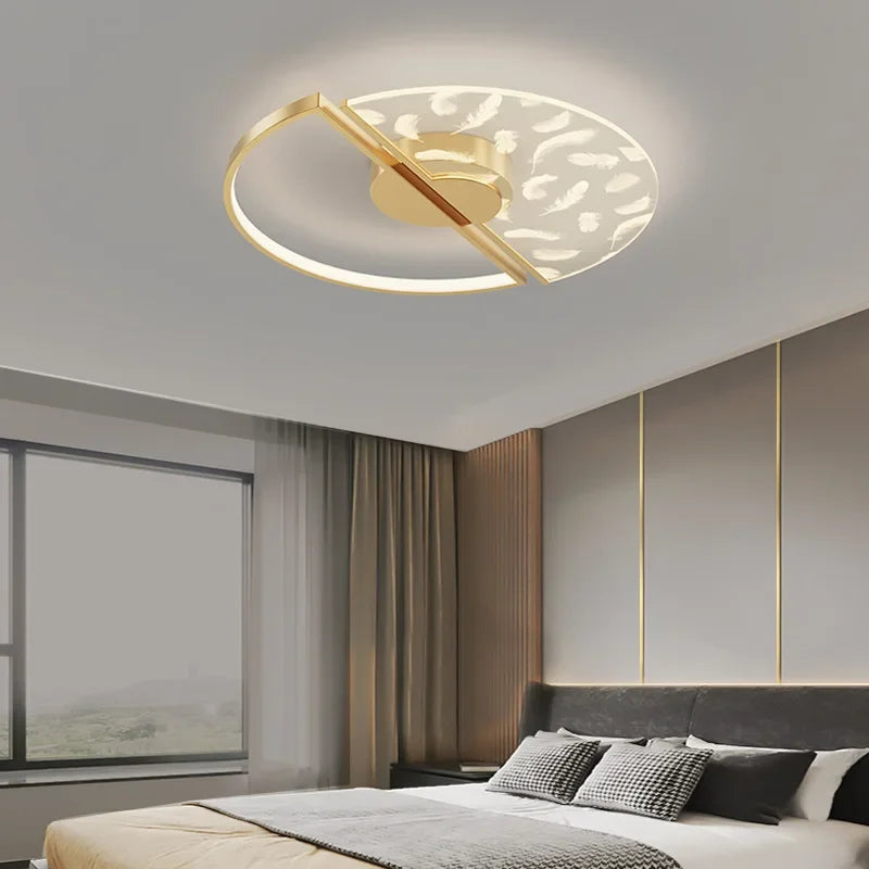 Afralia™ Modern LED Ceiling Lamp: Illuminate Your Living Spaces with Style