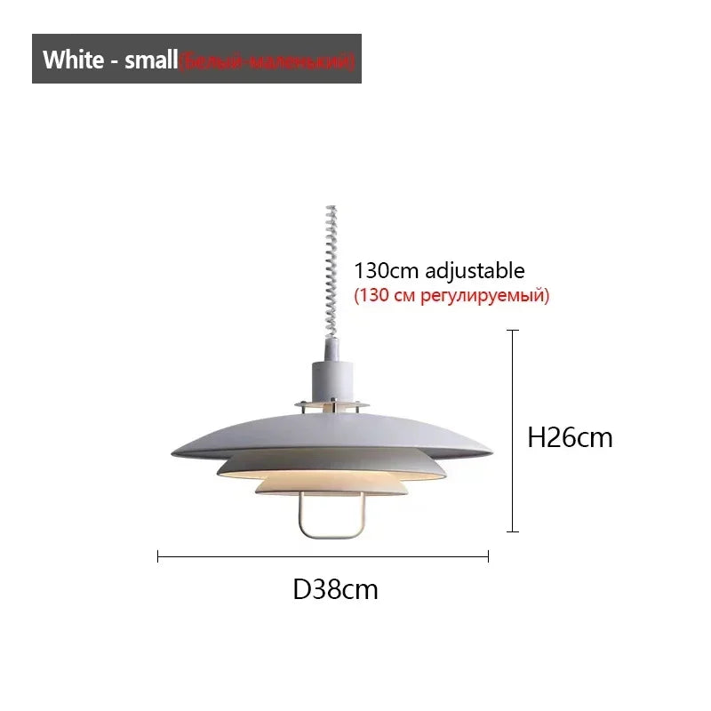 Afralia™ Primus Pendant Lamp: Telescopic Adjustable Hanging Light for Modern Design Interiors