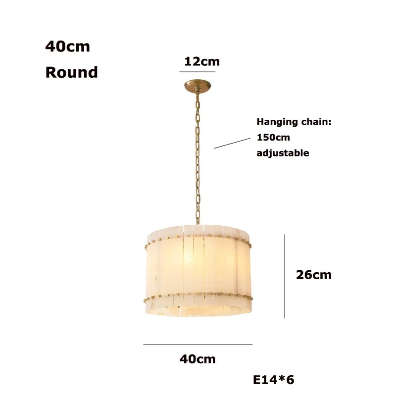 Afralia™ Modern Marble LED Chandelier, Dimmable E14 Light Fixture, Round Living Room Ceiling Light