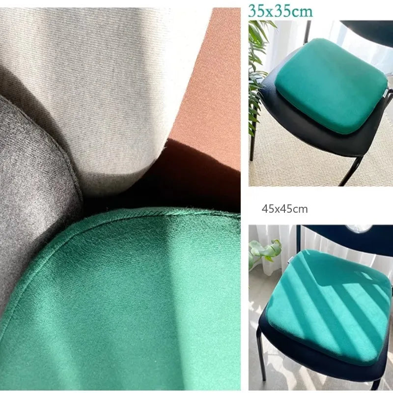 Afralia™ Memory Foam Square Seat Cushion for Dining Chair and Stool