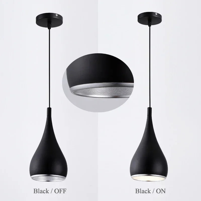 Afralia™ Modern LED Pendant Lights for Dining Room Minimalist Home Lighting