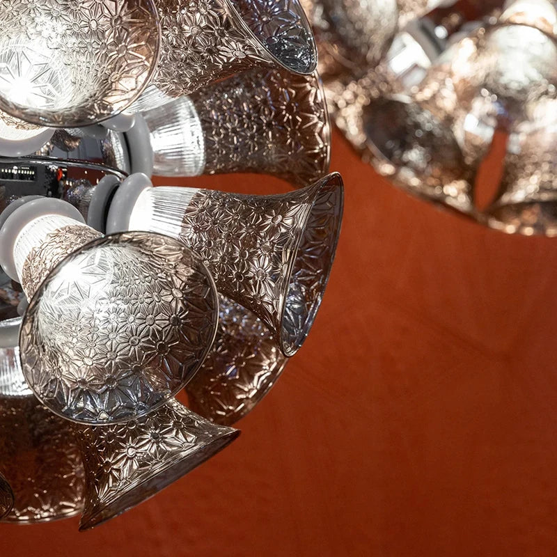 Afralia™ Designer Luxury Chalice Lamp for Living Room Bedroom Hotel Project Décor Home LED Suspension Luminaire