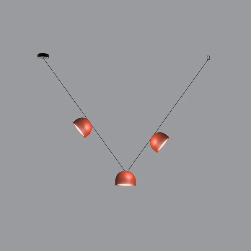 Afralia™ LED Belt Chandelier Pendant Light for Dimmable Indoor Lighting in Living Room