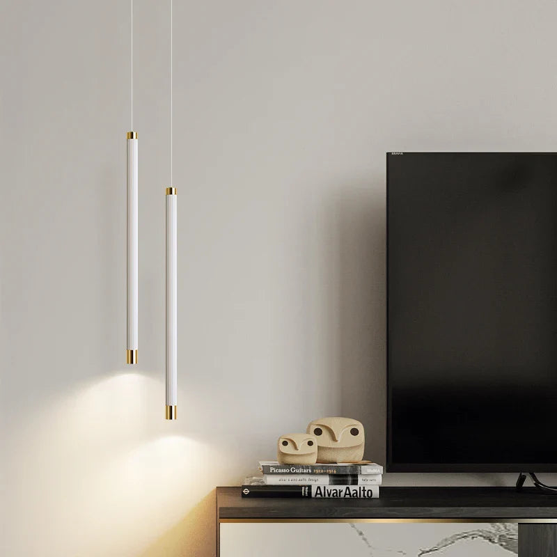 Afralia™ Small Pendant Lights: Modern High-end Bedroom Chandelier