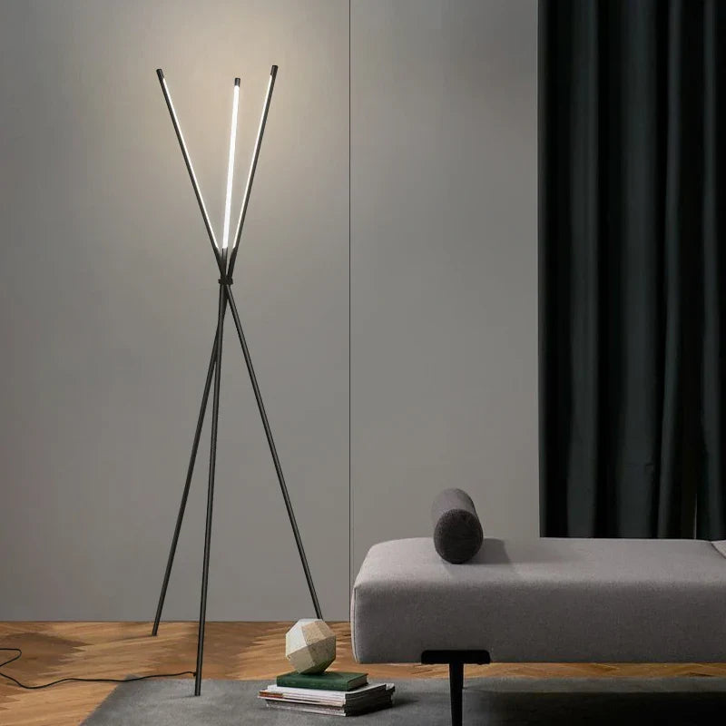 Afralia™ Knox Tripod Floor Lamp: Nordic Design for Home, Bedroom, Living Room & Salon