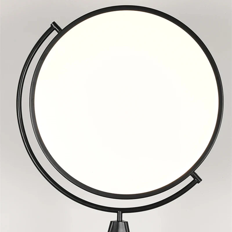 Afralia™ Tripod Moon Floor Lamp: Modern Art Design for Living Room, Study, Hotel - Eye Protection