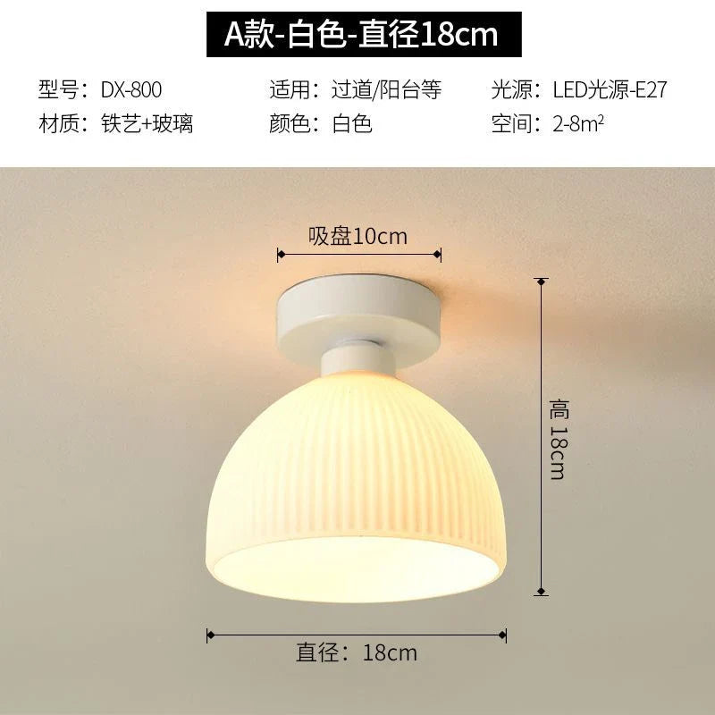 Afralia™ Modern White Chandelier Ceiling Lampshade for Kitchen, Bedroom, Aisle, and Restaurant