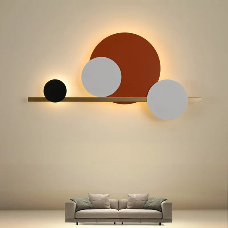 Afralia™ Nordic LED Wall Lamps for Home Decor and Hotel Lighting