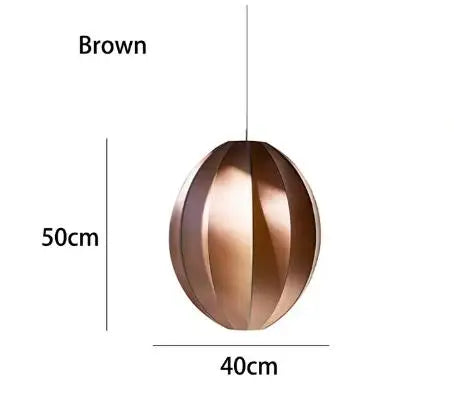 Afralia™ Fabric Pendant Light for Living Dining Bed Room - Vintage Style