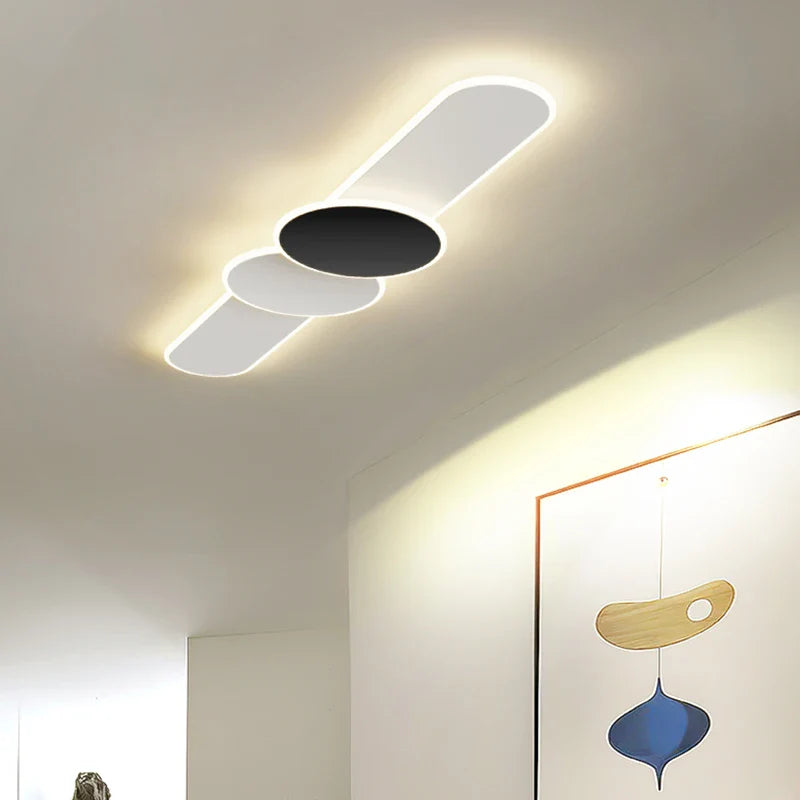 Afralia™ Nordic Simple LED Aisle Ceiling Lights Indoor Lighting Fixtures