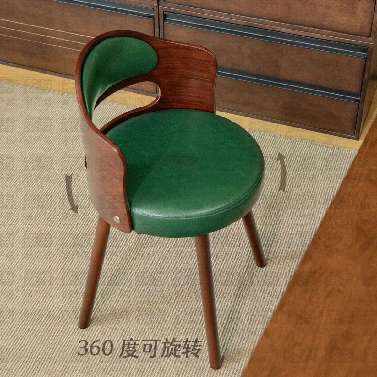 Afralia™ Solid Wood Tables & Chairs: Light, Luxurious for Office & Leisure