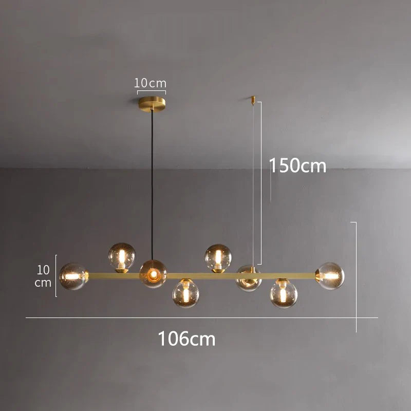 Afralia™ LED Pendant Chandeliers for Modern Living and Dining Room Lighting