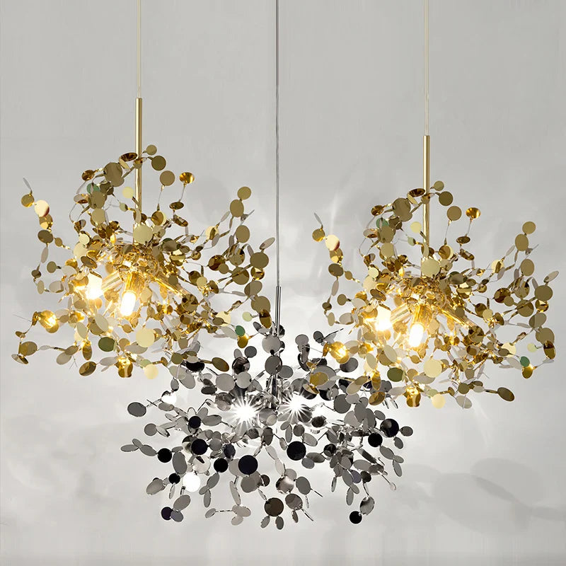 Afralia™ Modern Luxury Ceiling Chandelier for Home Interior Lighting