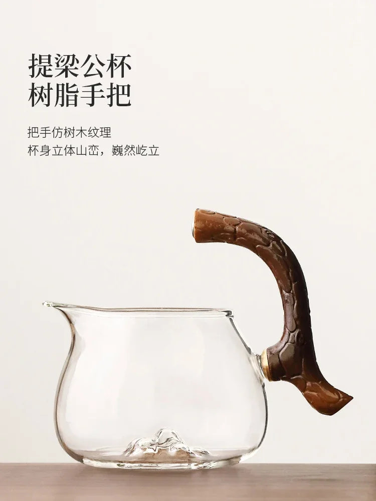 Afralia™ Lazy Kung Fu Tea Set with Magnetic Water-Separating Bowl & Teapot