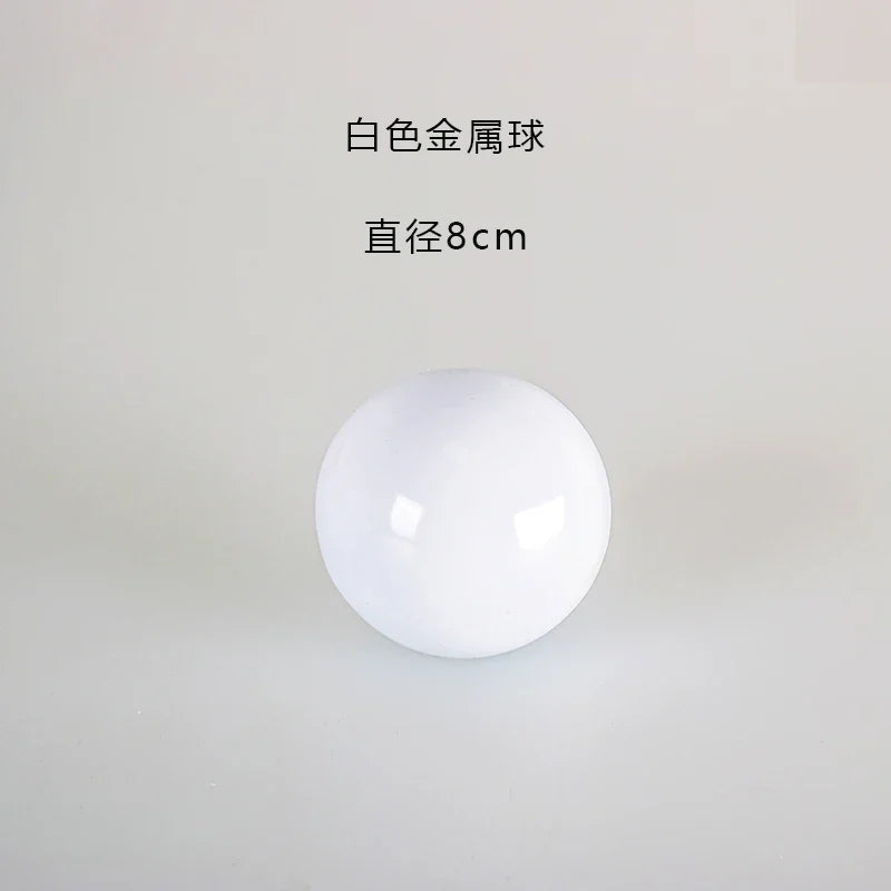 Afralia™ Gold Ball Wall Hanging Ornaments Spherical Crafts Room Decor Display Pendants