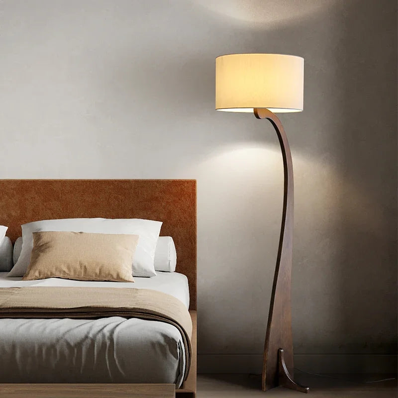 Afralia™ Wabi Sabi Style Floor Lamp: Nordic Designer Art Decoration for Living Room