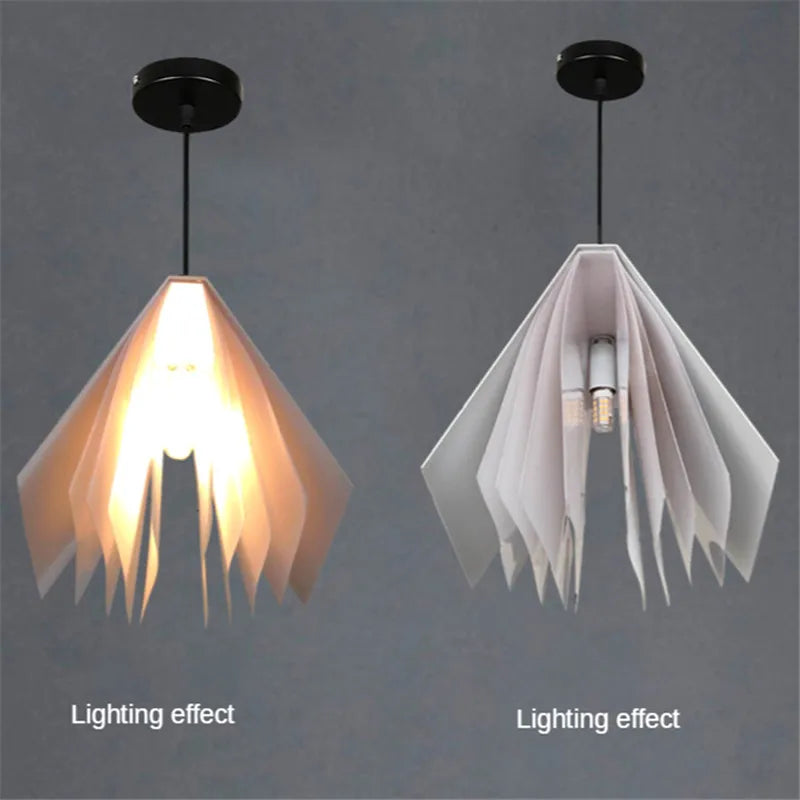 Afralia™ Book Pendant Lamp: Nordic LED Design for Living Room, Bedroom, Indoor Lighting
