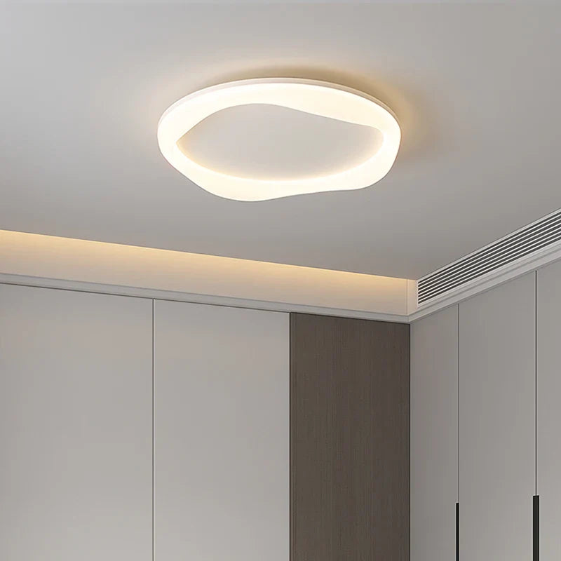 Afralia™ Cloud Ceiling Light: Simple Modern Intelligent Nordic Design for Bedroom and Living Room