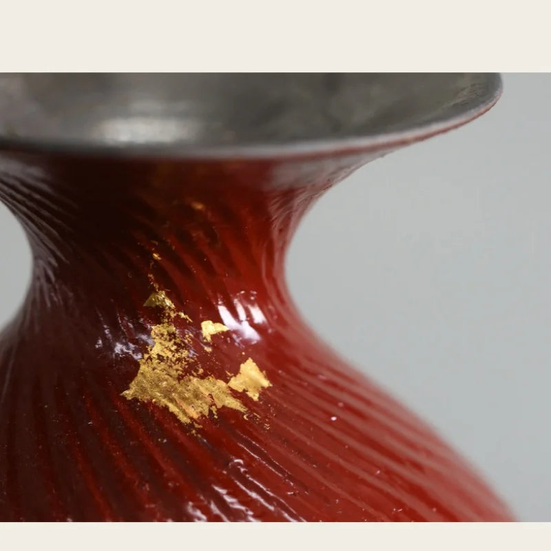 Afralia™ Handmade Ceramic Ginger Jar Vase: Home Decor Porcelain Flower Pot