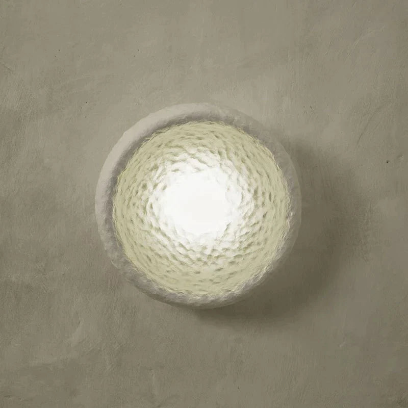 Afralia™ Wabi Sabi Retro Wall Lamp LED Bedroom Sconce Living Room Decor Lighting