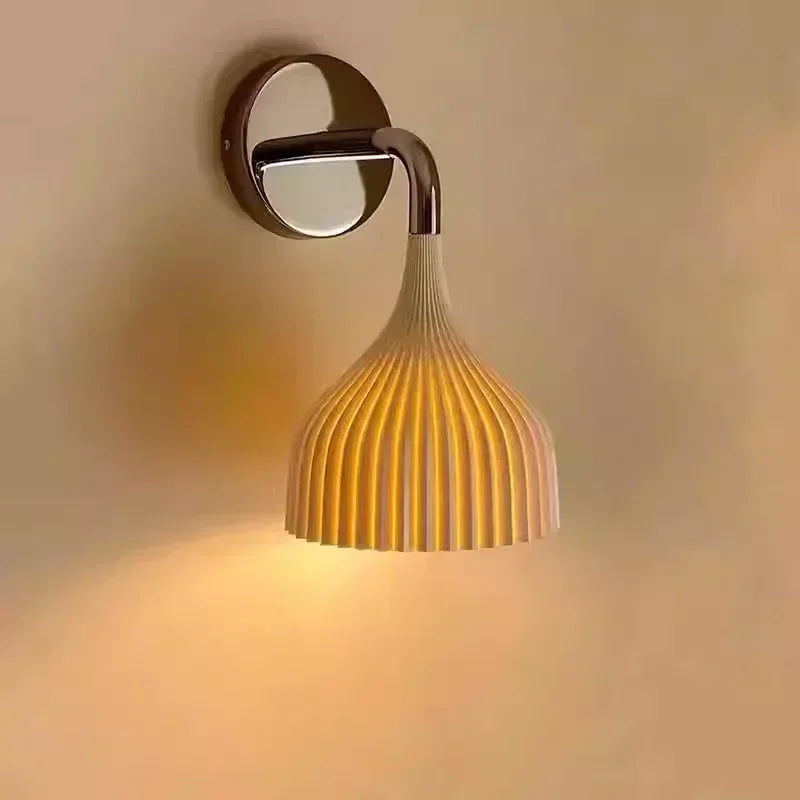 Afralia™ Nordic Cream Style Wall Lamp - Modern Small Bedside Light