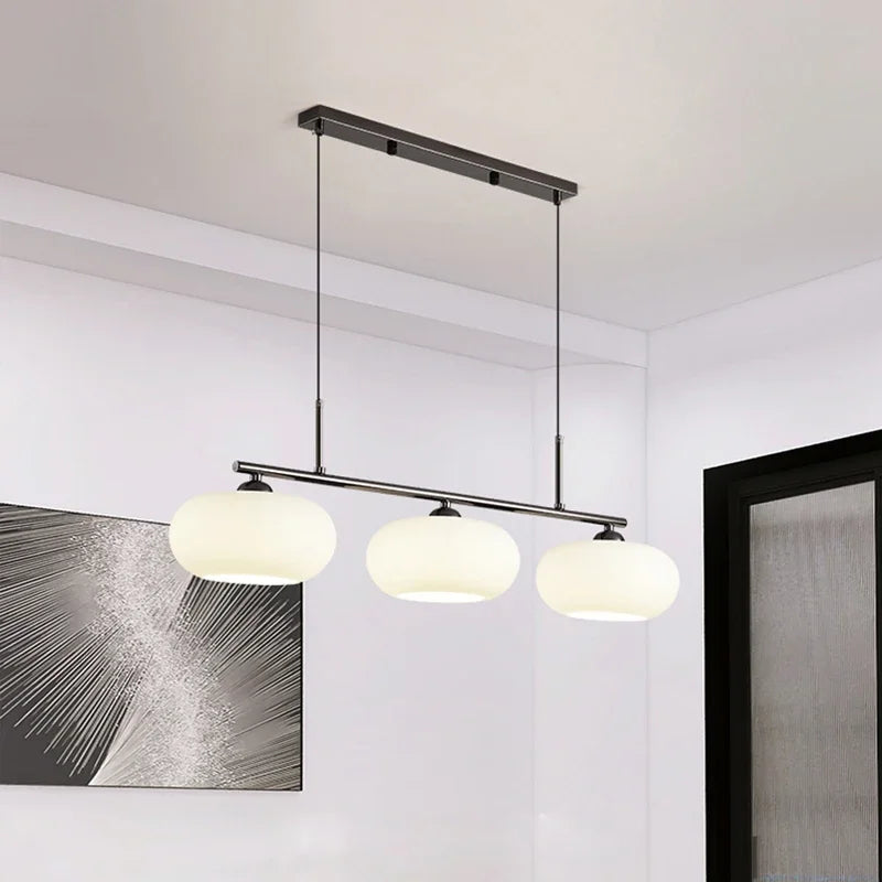 Afralia™ Glass Chandelier: Luxury Modern Interior Decor Lighting for Living Room, Bedroom, Restaurant