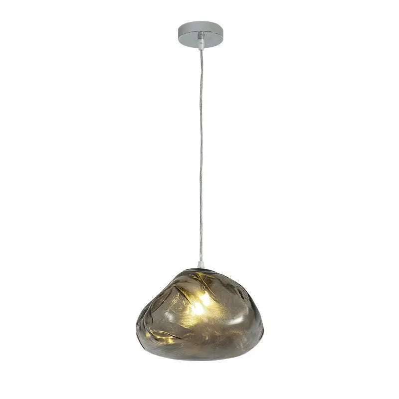 Afralia™ Nordic Glass Pendant Light Chandelier Decorative Suspension Art Hanging Lamp