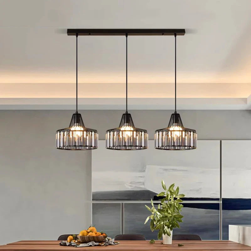 Afralia™ LED Pendant Chandelier for Stylish Indoor Bedroom Decor