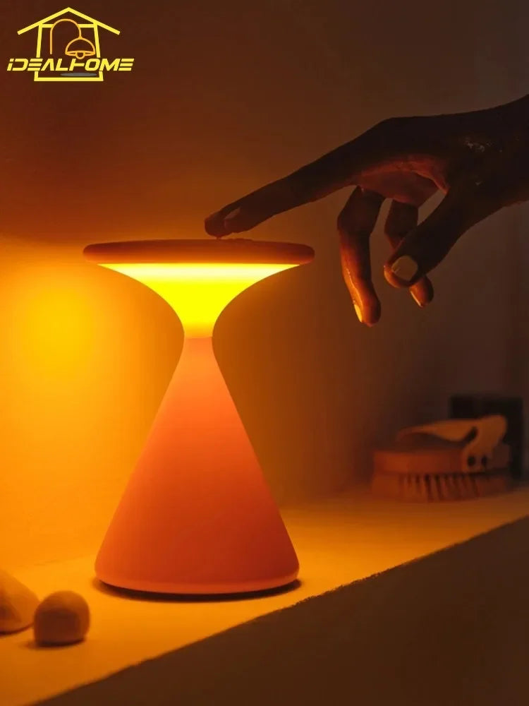 Afralia™ Rechargeable Wireless Table Lamp with Touch Switch - Portable Night Light