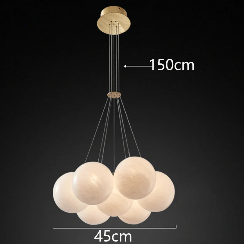 Afralia™ Modern LED Pendant Chandeliers for Living and Dining Room Lighting