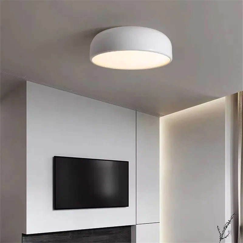 Afralia™ Aluminum LED Ceiling Lamp - Minimalist Design for Dinning, Living Room, Bedroom, Office