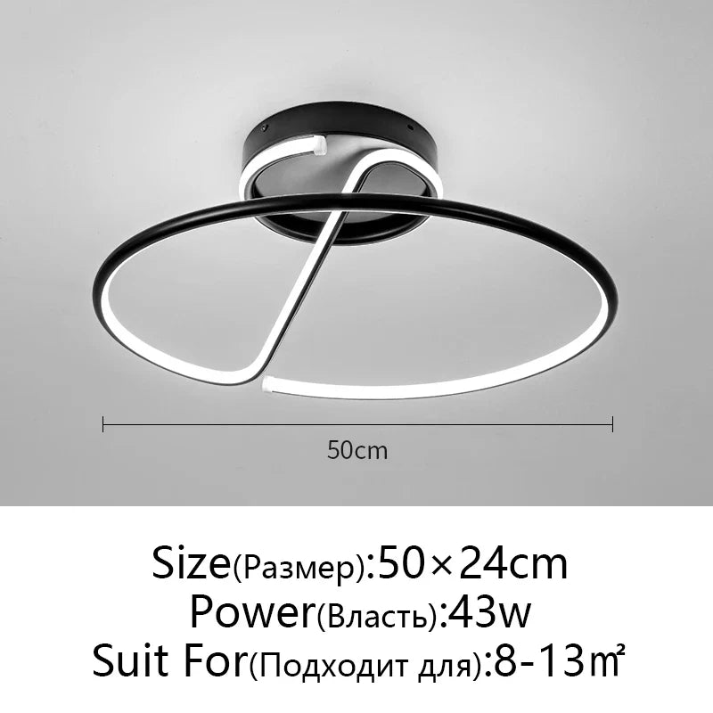 Afralia™ LED Chandelier Chrome Lamp Fixture for Living Room, Kitchen & Home Decor