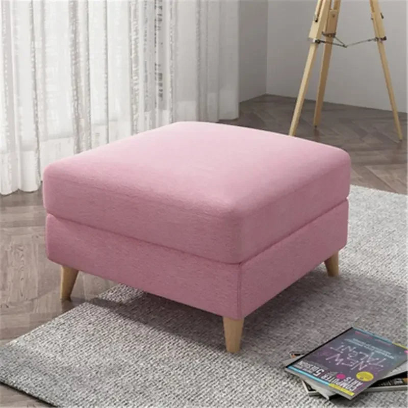 Afralia™ Jacquard Square Stool Cover for Living Room Office Home Decor