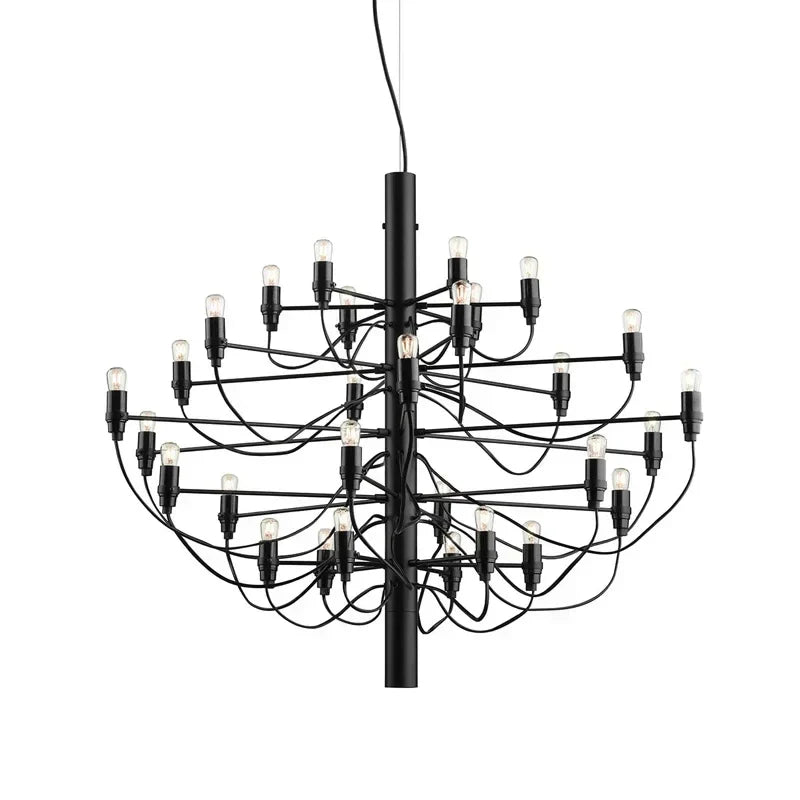 Afralia™ Luxury LED Ceiling Chandelier Pendant Lights for Living Room Hotel Kitchen Decor